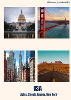 USA Custom Travel Photobook