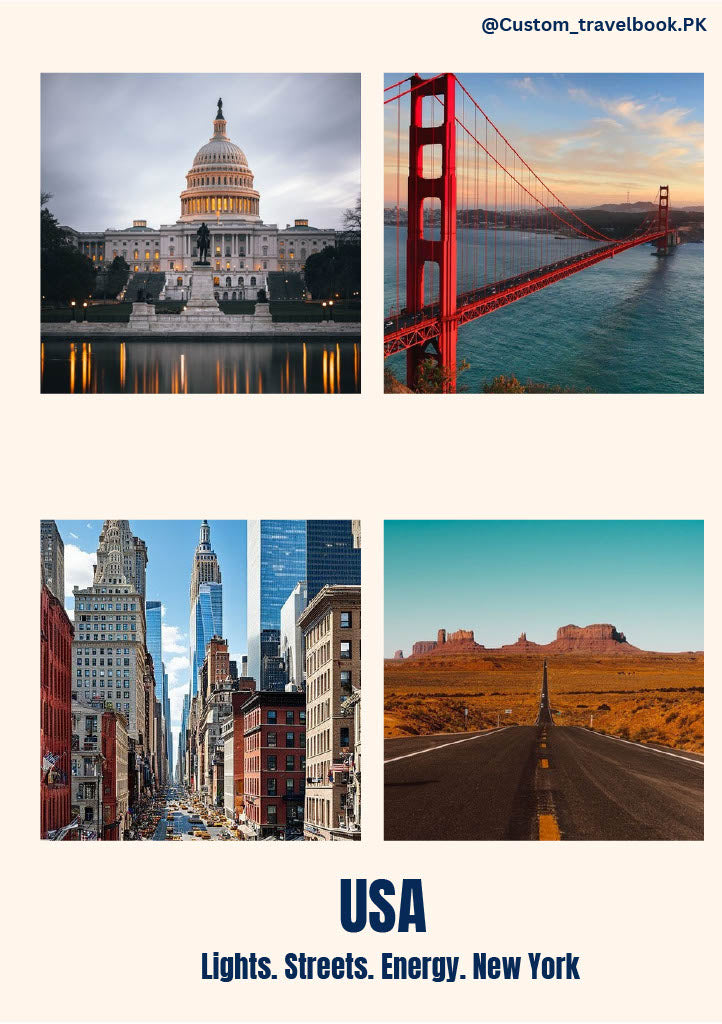 USA Custom Travel Photobook