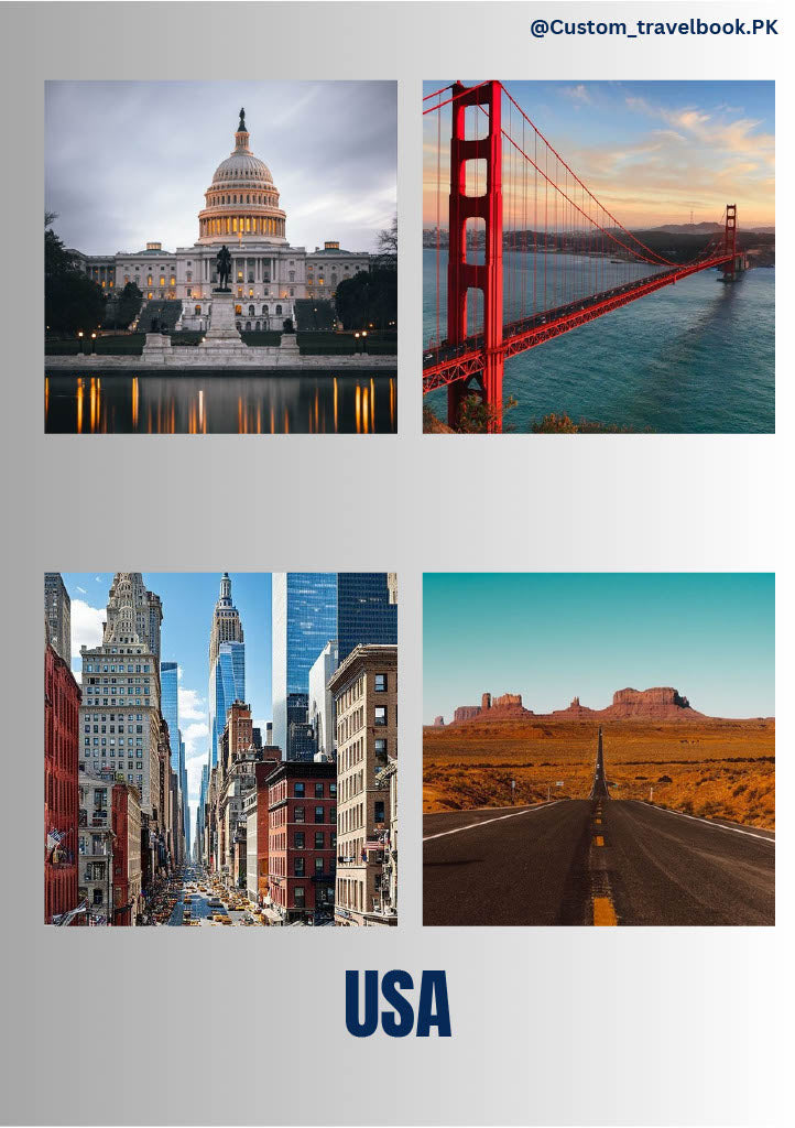 USA Custom Travel Photobook