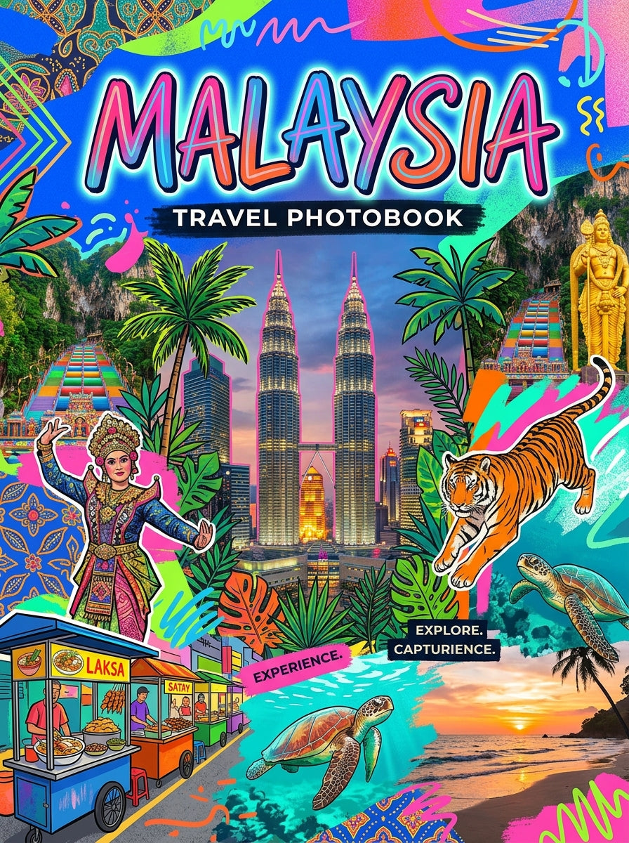 Malaysia Custom Travel Book