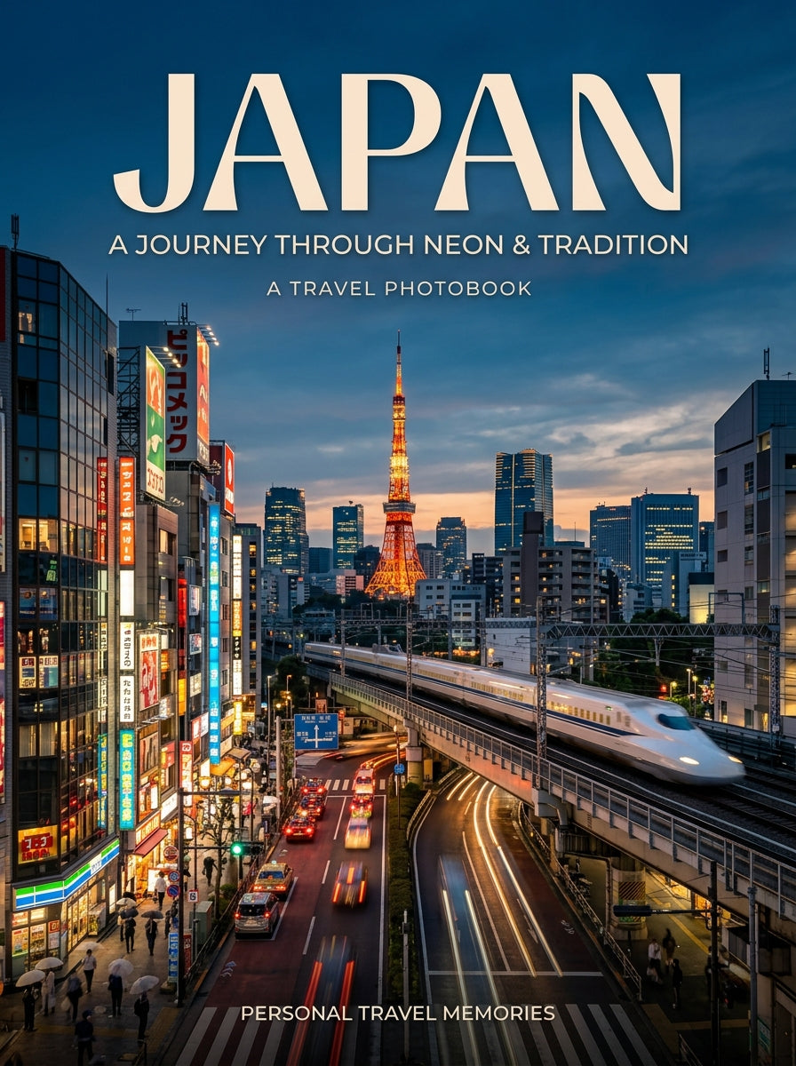 Japan Custom Travel Photobook