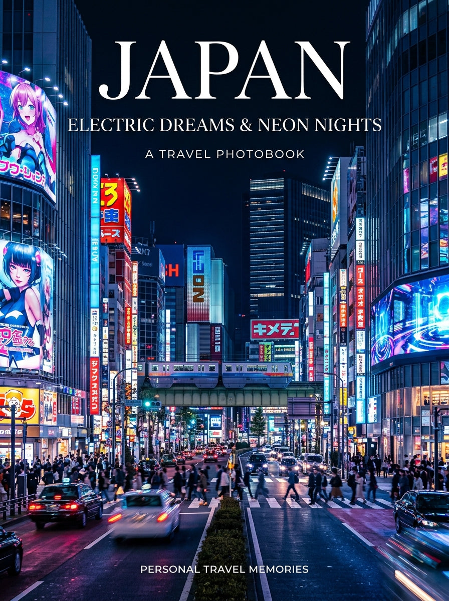 Japan Custom Travel Photobook