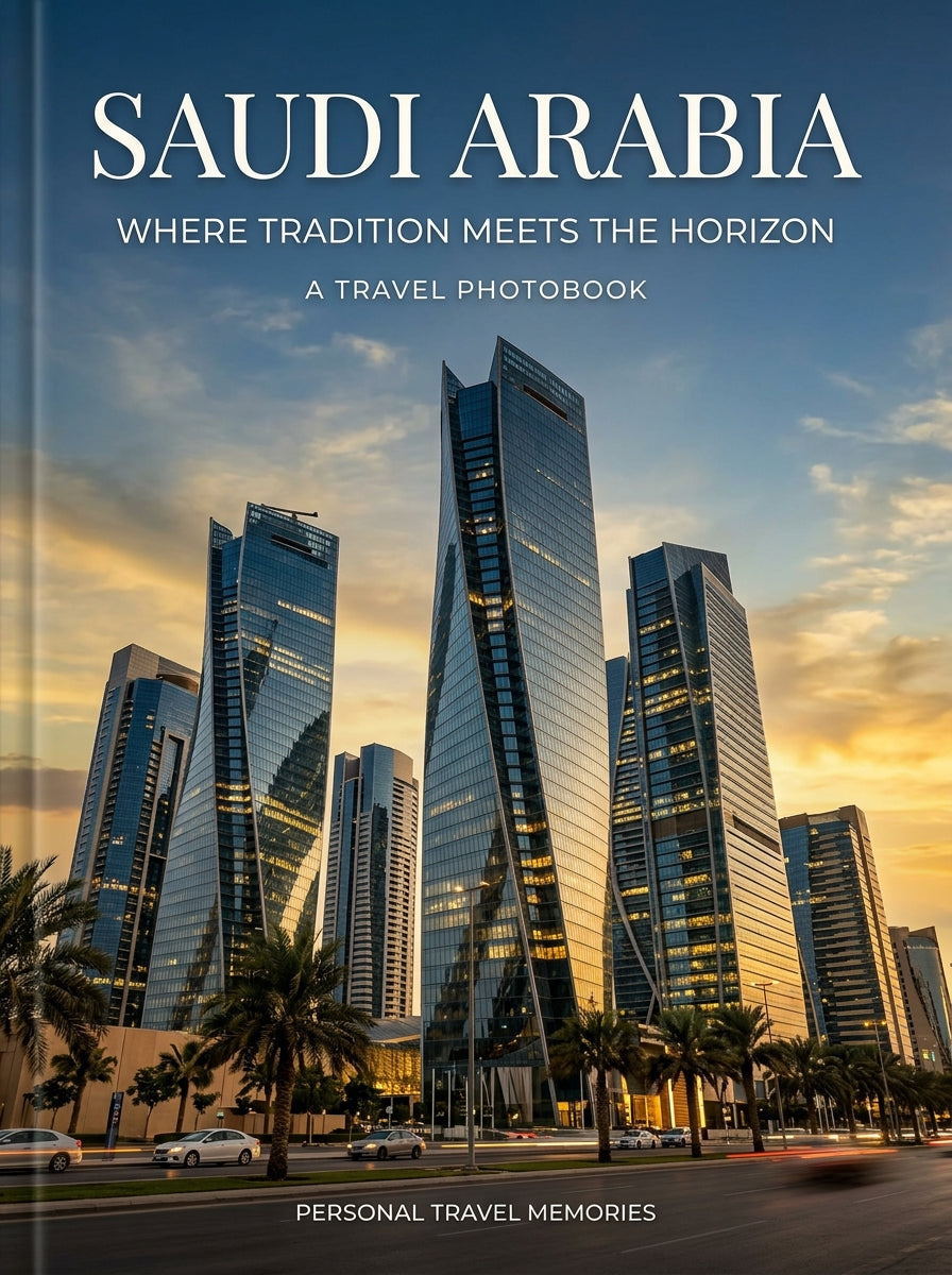 Saudi Arabia Custom Travel Photobook