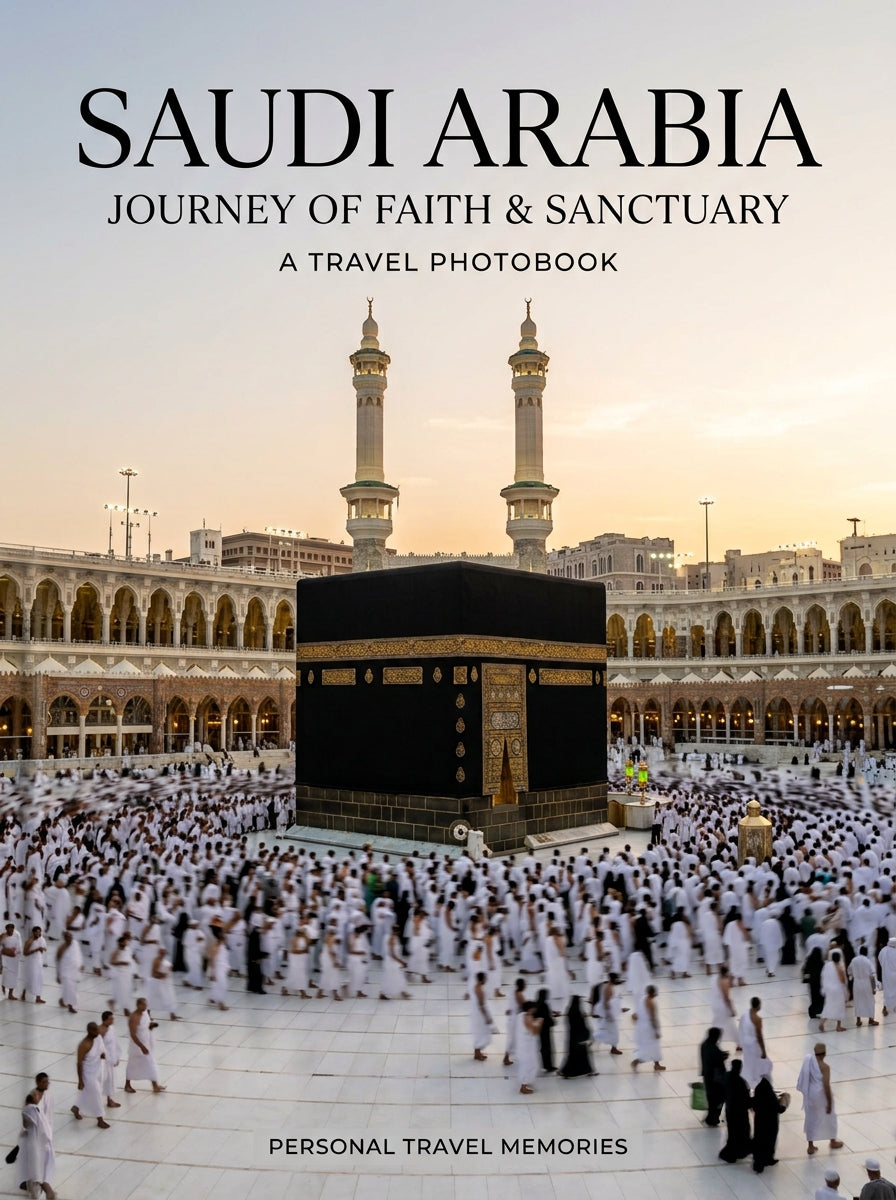 Saudi Arabia Custom Travel Photobook