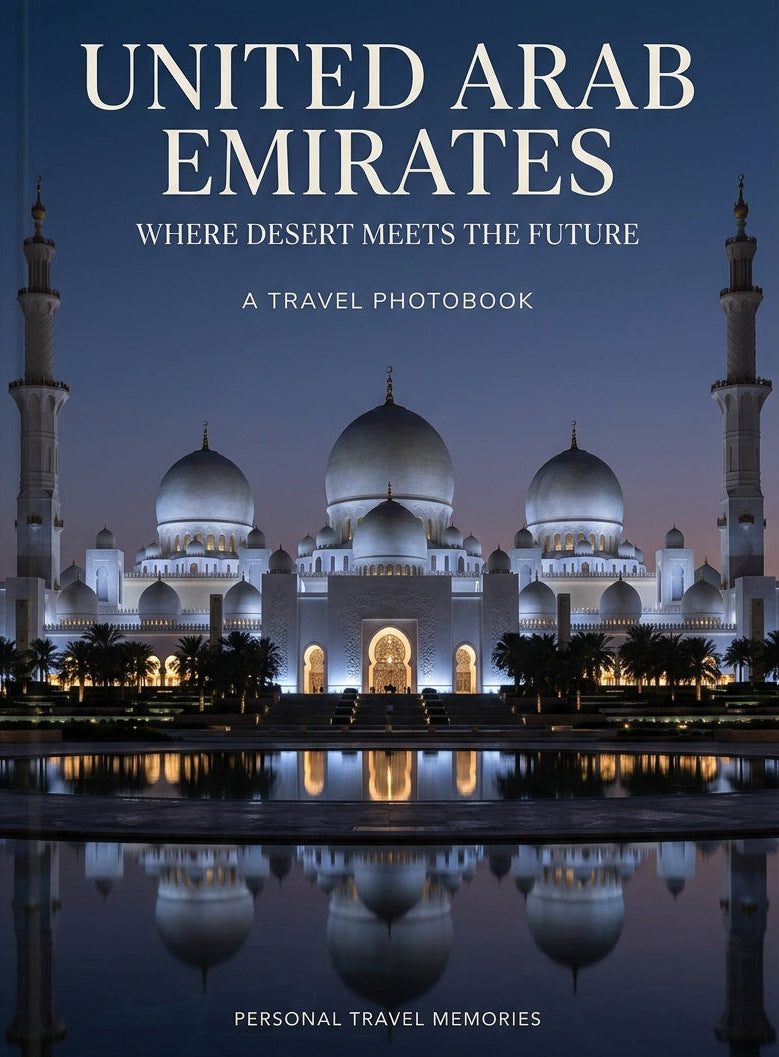 UAE Custom Travel Photobook